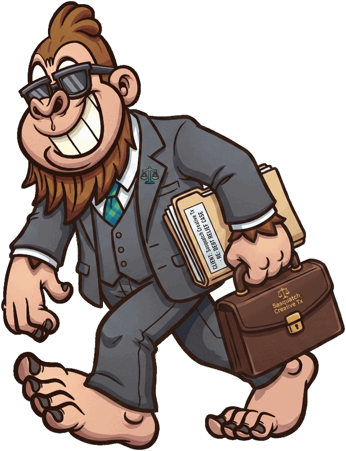 Sasquatch Creative lawyers & law firms mascot